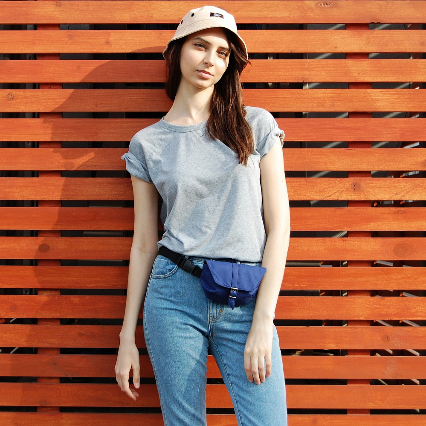 Сумка поясная Якорь Изумруд Черный