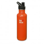 Бутылка Klean Kanteen Classic Sport оранжевая 800мл