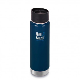 Стальная термобутылка klean kanteen cиняя