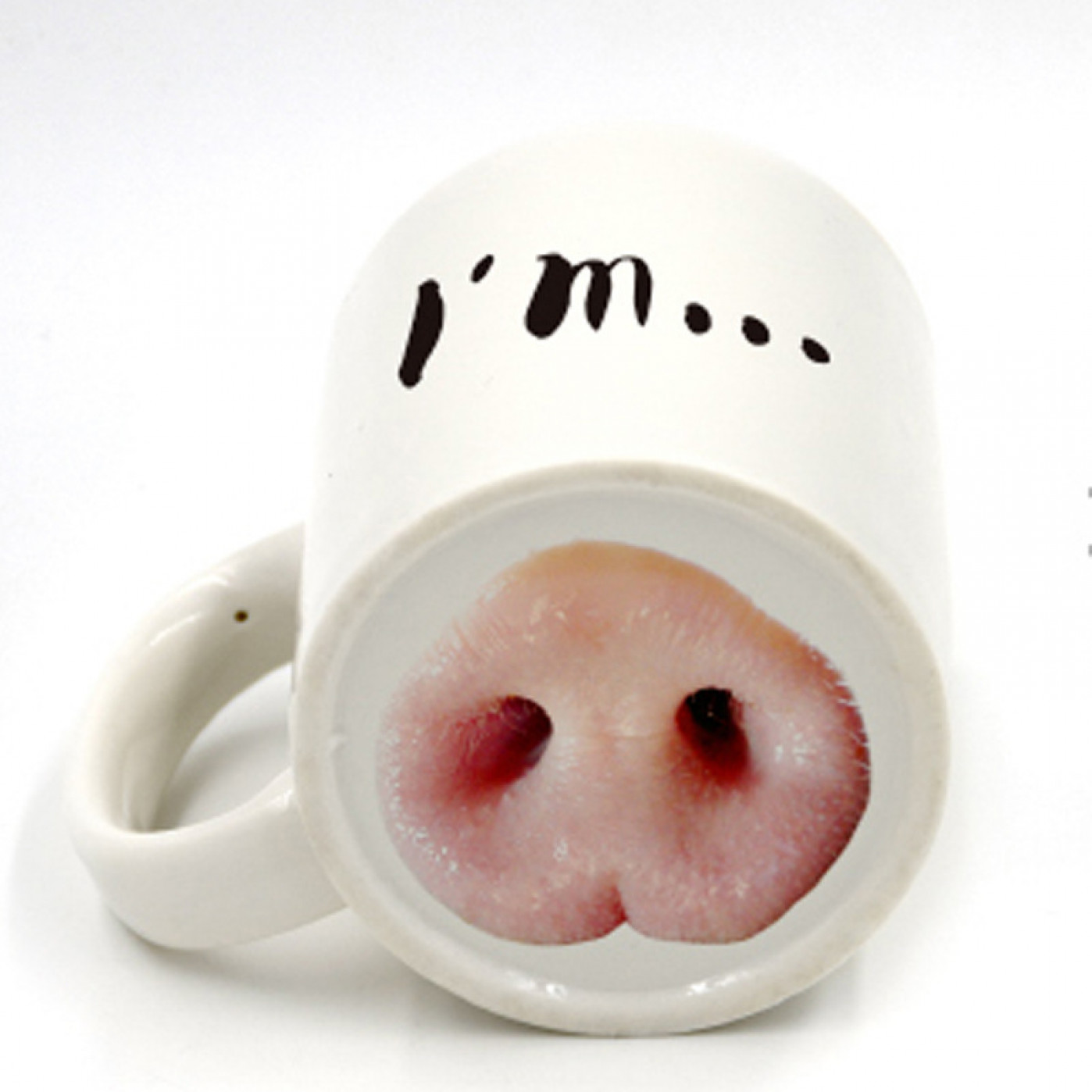 Кружка NoseMug Piggy Style  Кружка NoseMug Piggy Style