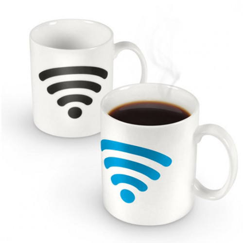 

Кружка-хамелеон Wi-Fi