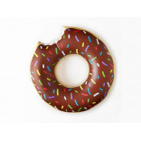 Гигантский надувной круг Шоколадный пончик