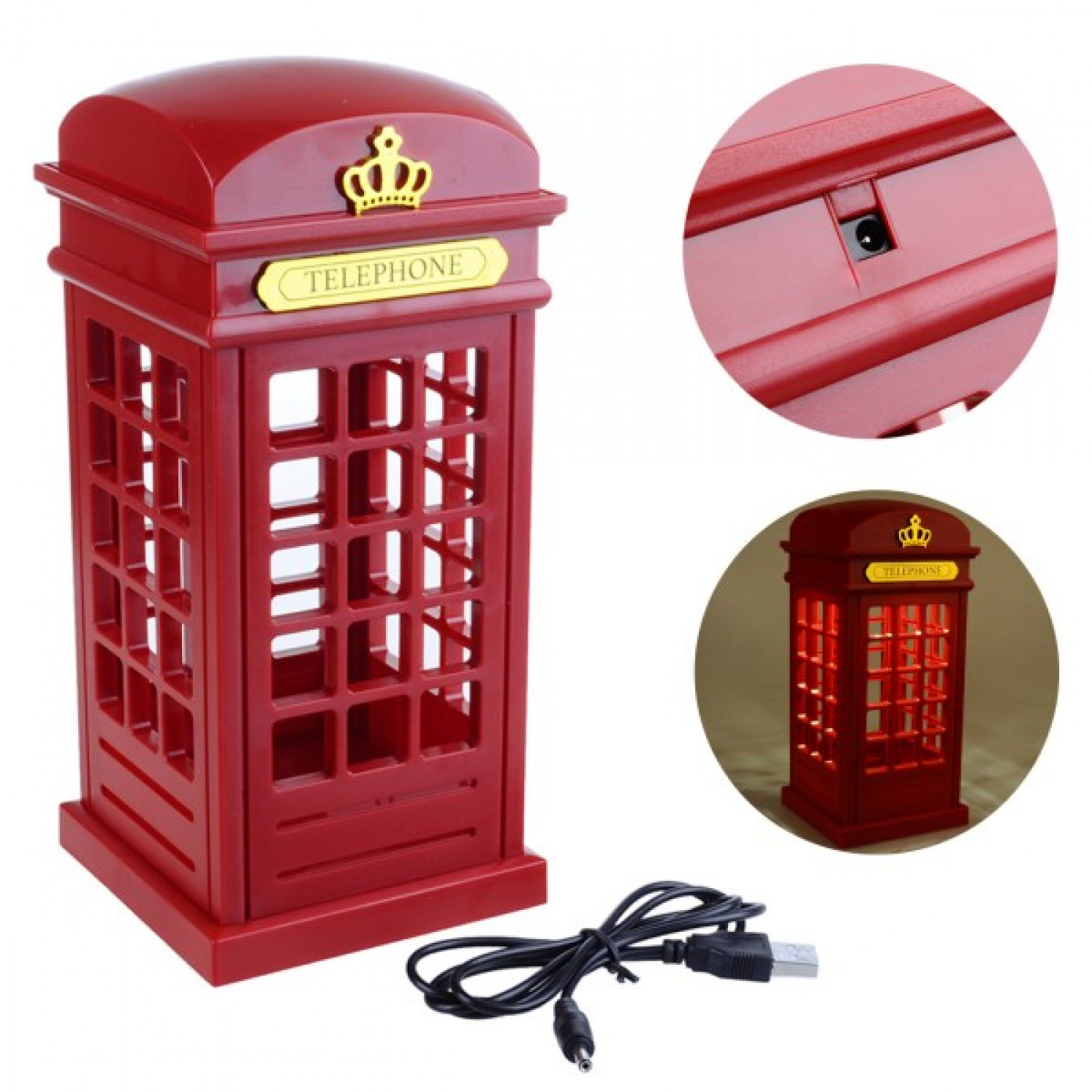 Светильник Английская телефонная будка