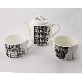 Чайник с 2 кружками Italy-2 Чайник с 2 кружками Italy-2