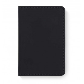 Artskilltouch кожаная обложка на паспорт черная