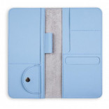 Холдер кожаный для документов Artskill Travel светло-голубой