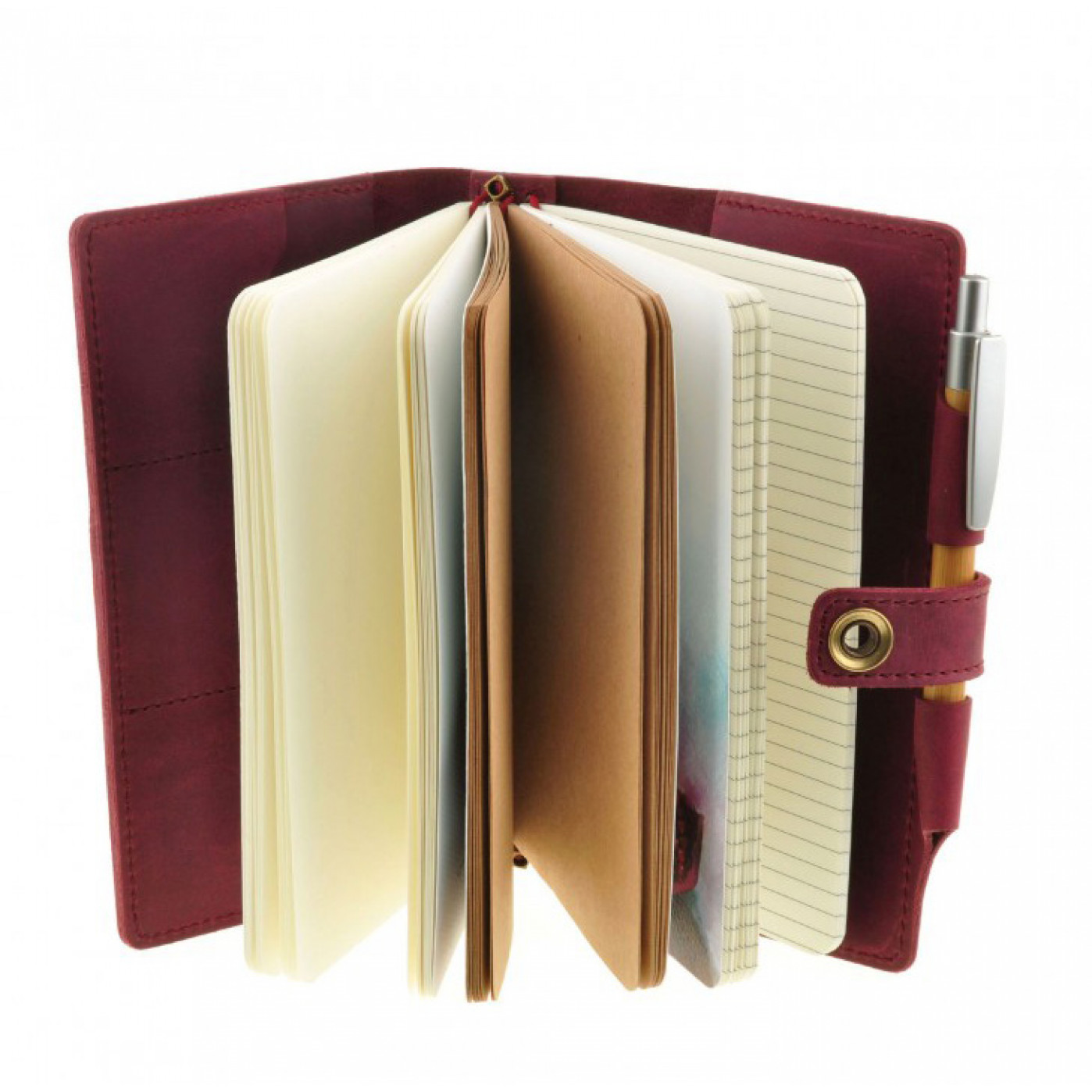 Кожаный софт-бук Гранат Blanknote 4.0