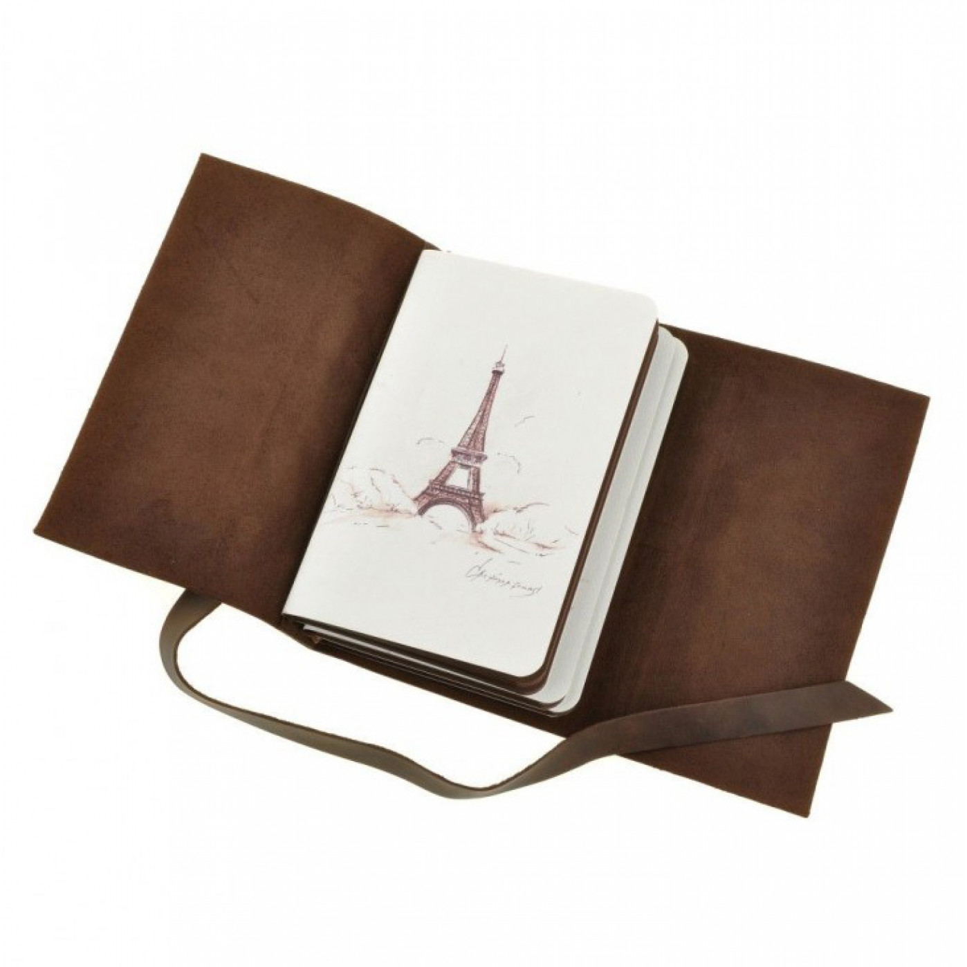 Кожаный софт-бук Travel Blanknote