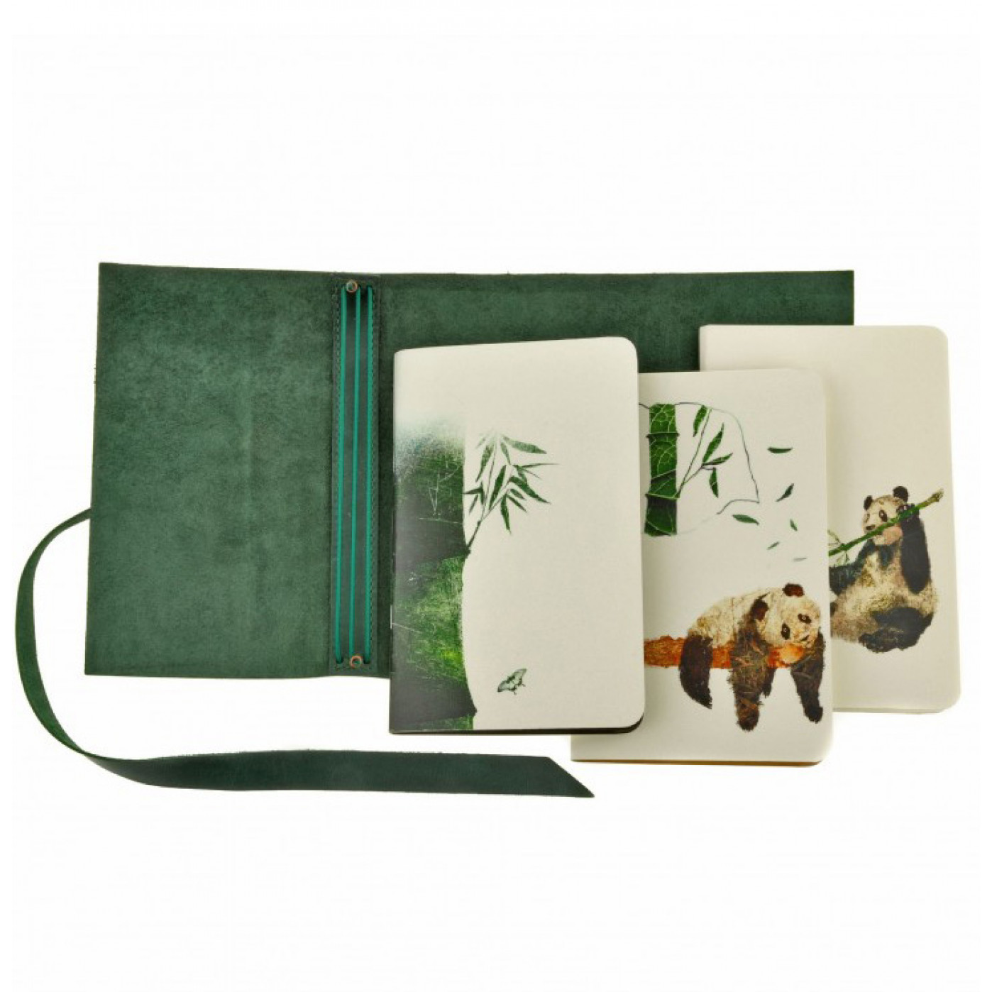 Кожаный софт-бук Мысли о бамбуке Blanknote