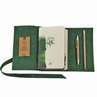 Кожаный софт-бук Мысли о бамбуке Blanknote