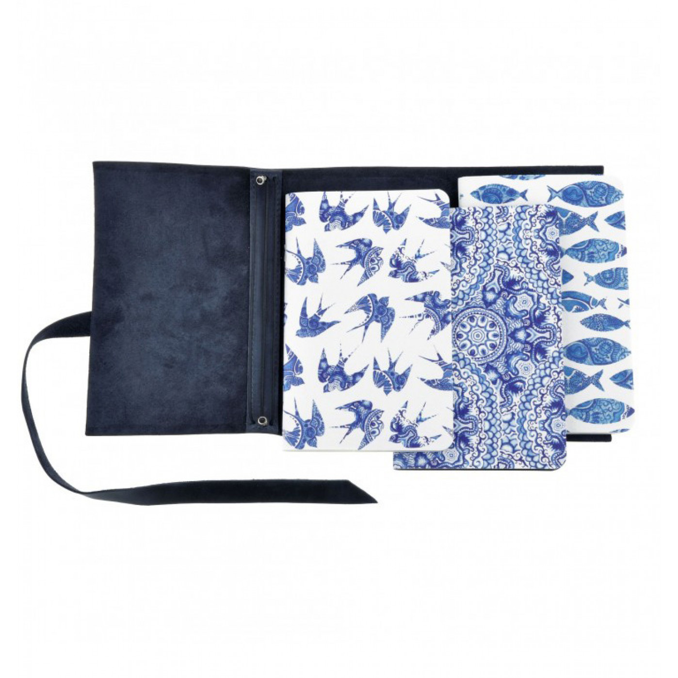 Кожаный софт-бук Мандала воды Blanknote