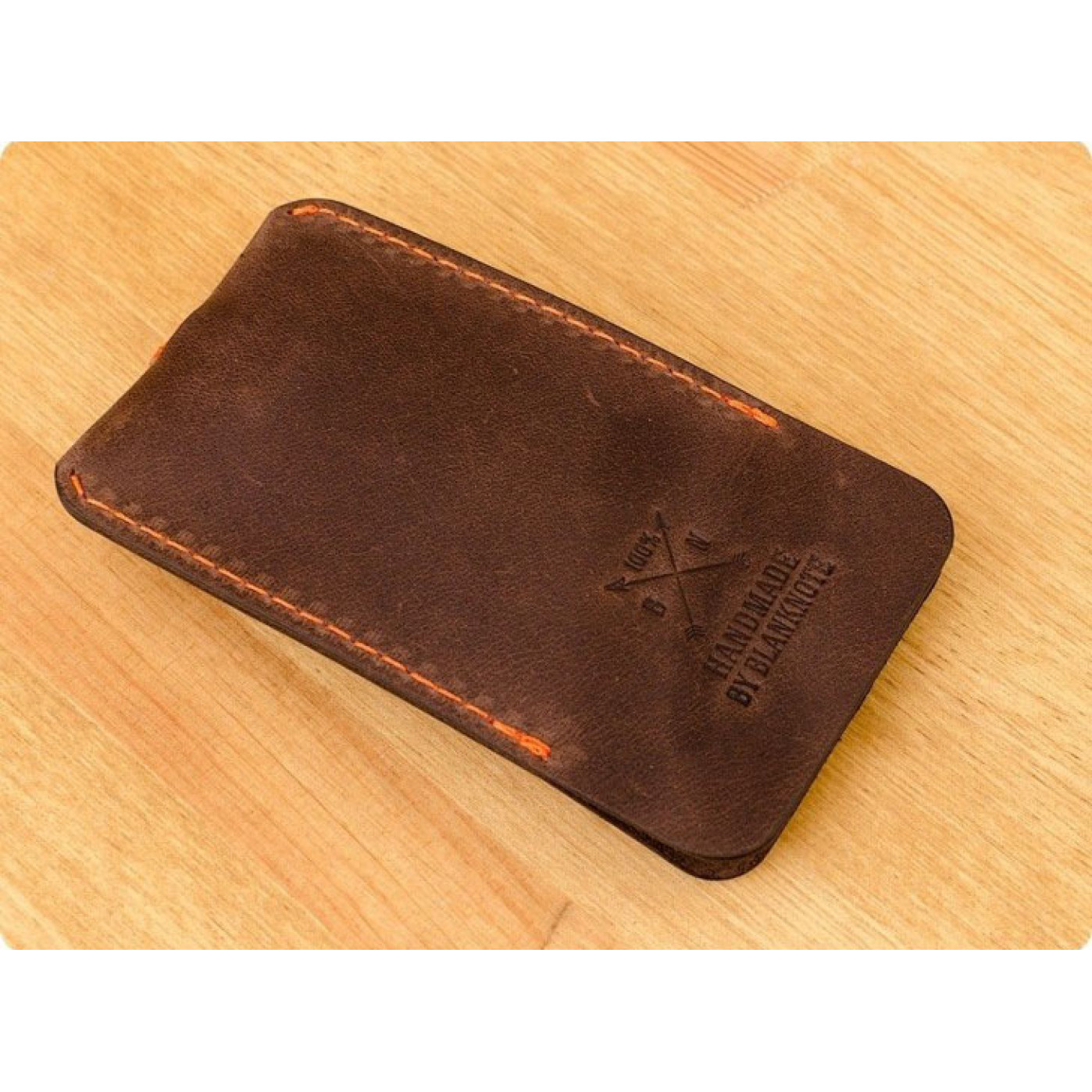 Ключница Blanknote 1.0 орех-апельсин