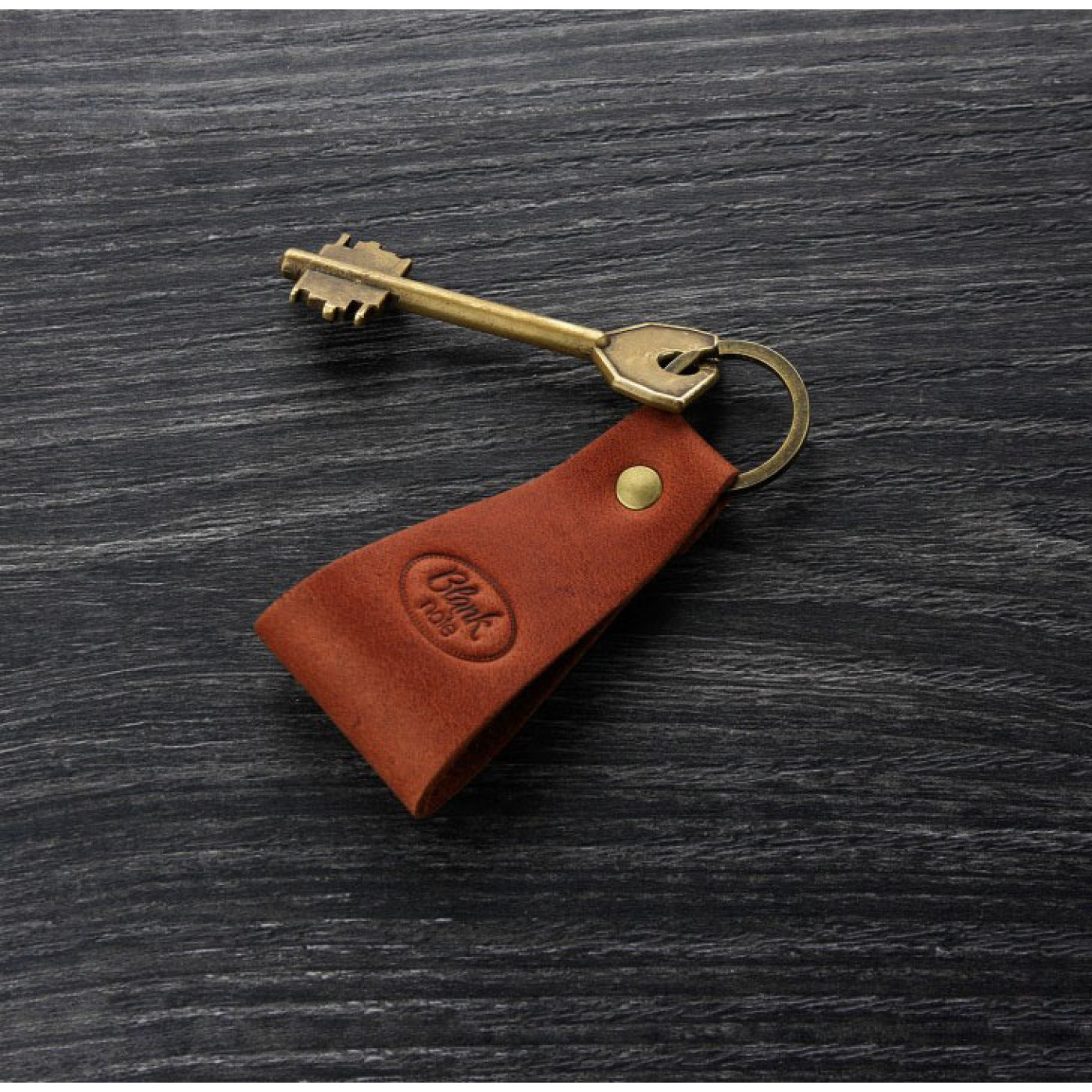 Кожаный брелок Blanknote Лисичка