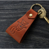 Кожаный брелок Blanknote Лисичка