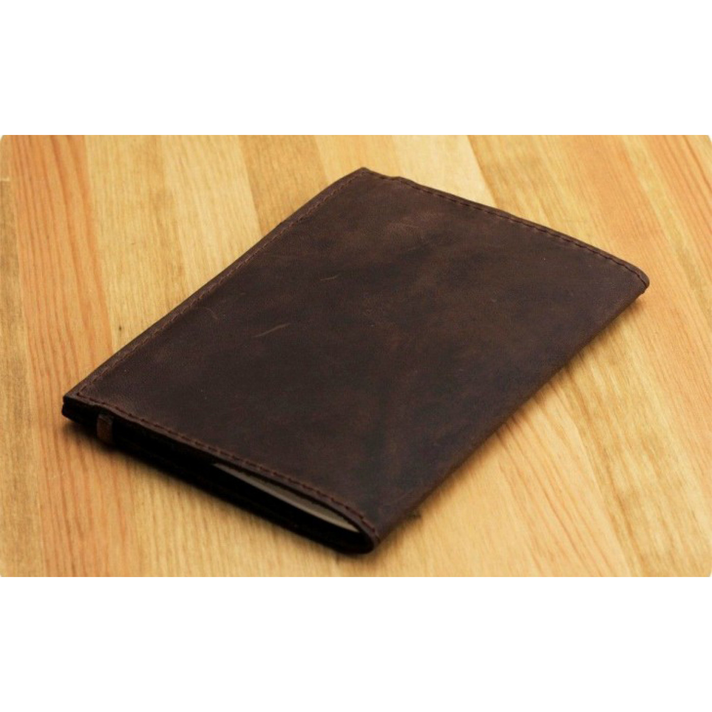 Кожаная обложка на паспорт Blanknote 1.0 Орех