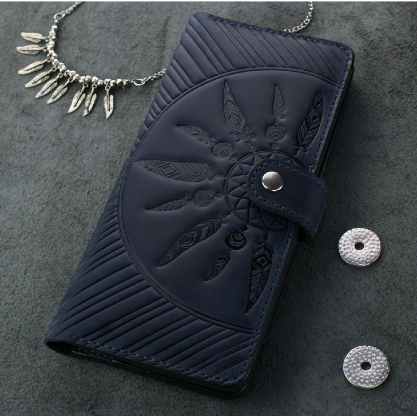 Портмоне BlankNote 7.0 Инди ночное небо