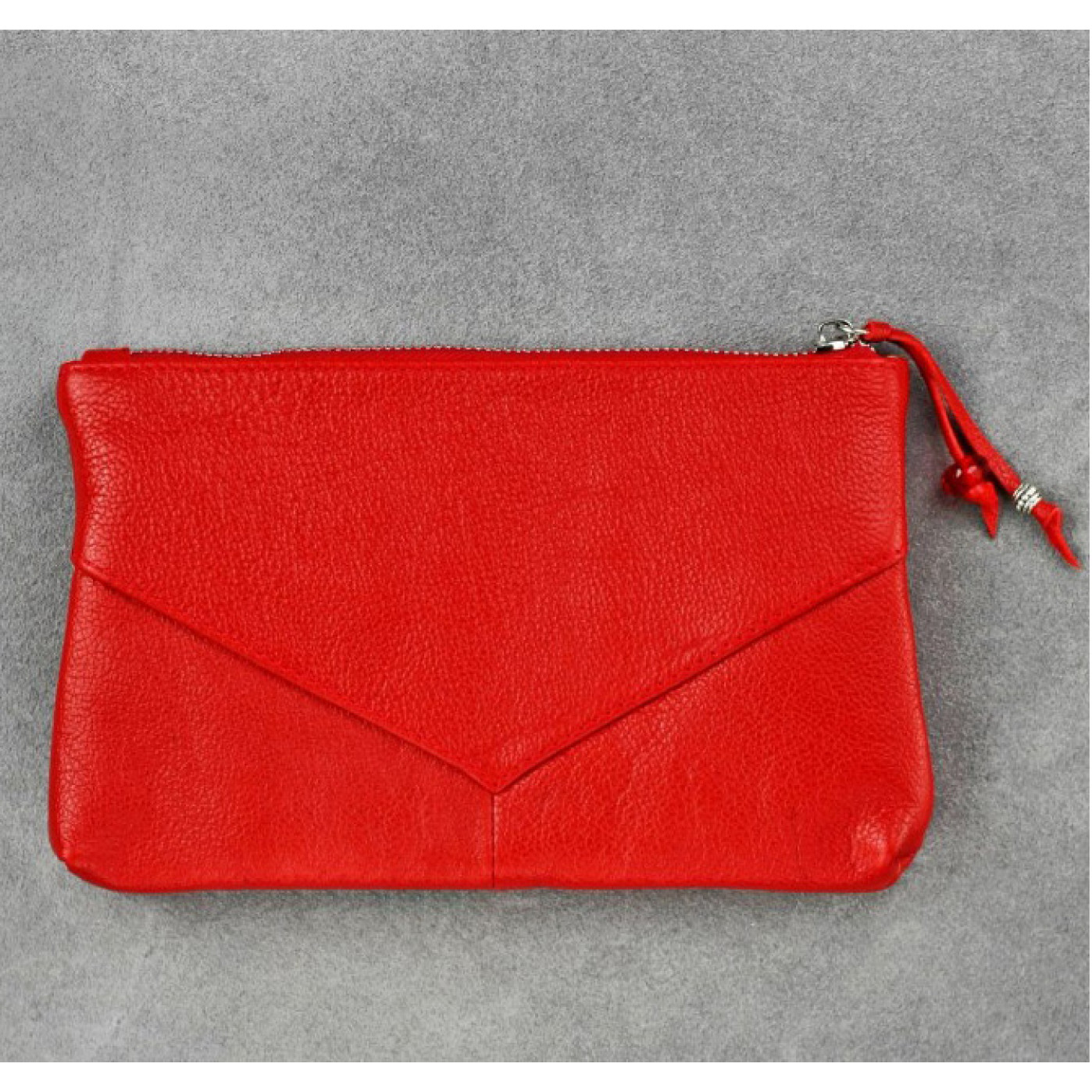 Кожаная косметичка Blanknote рубин