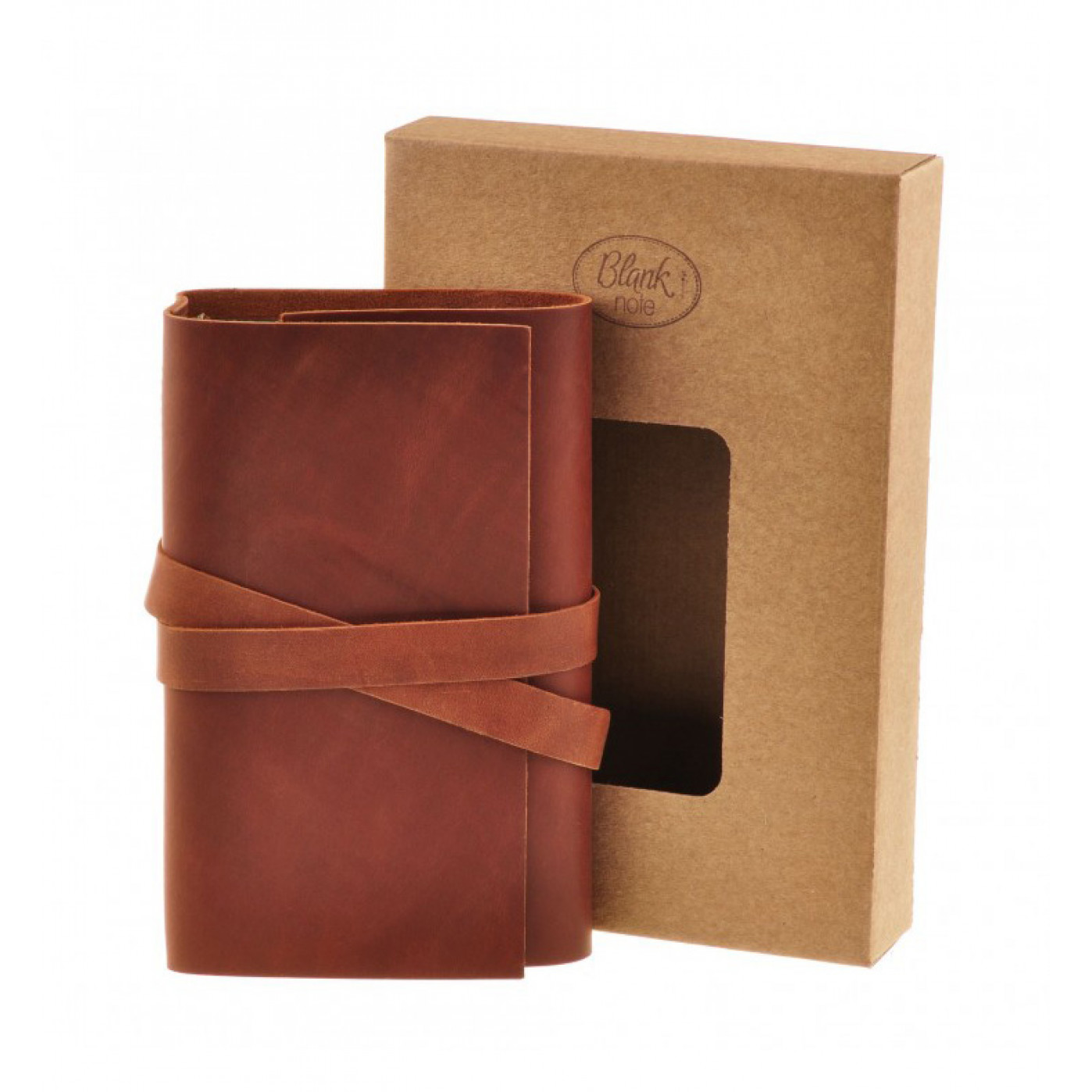 Кожаный софт-бук Hipster girl Blanknote