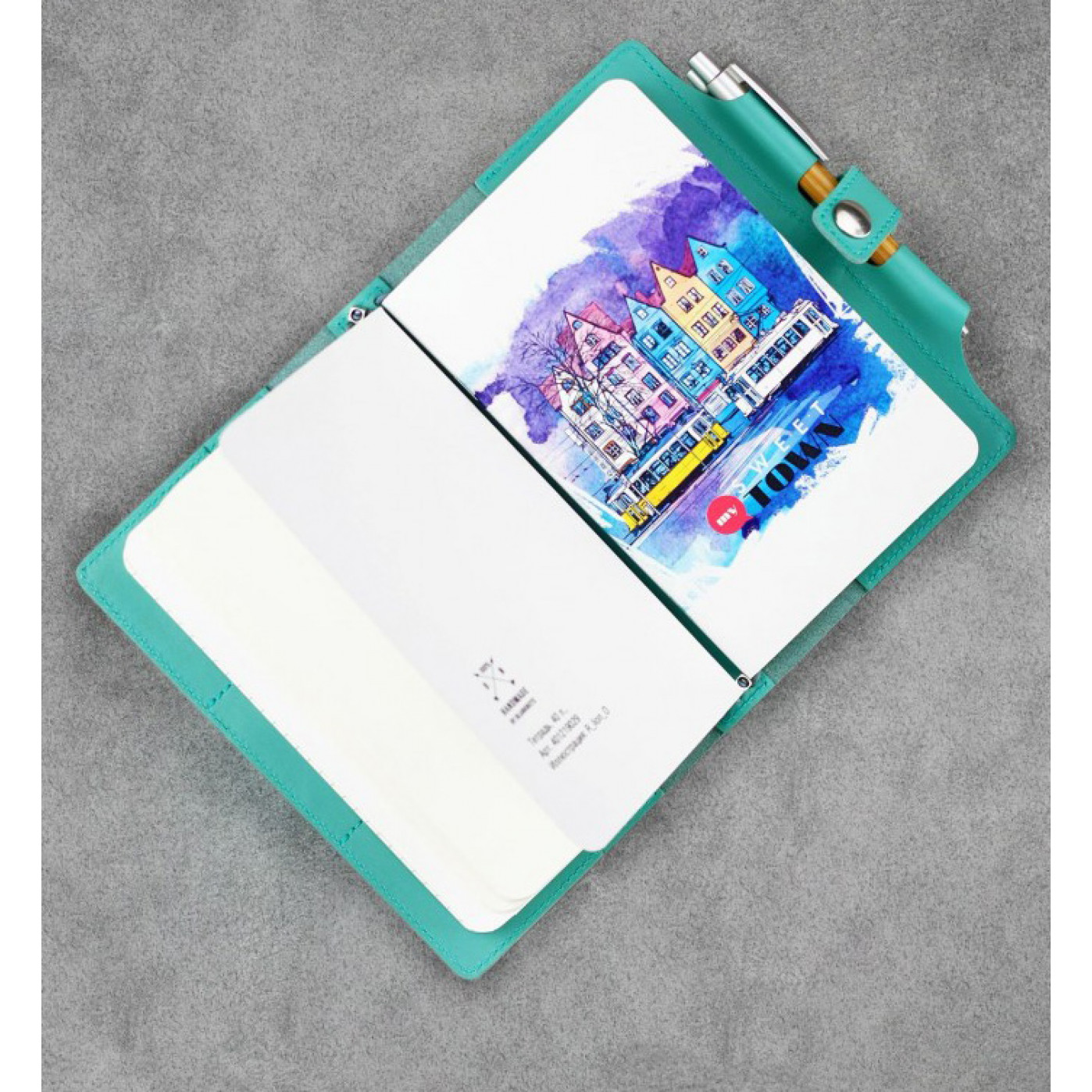 Кожаный софт-бук Тиффани Blanknote 4.0