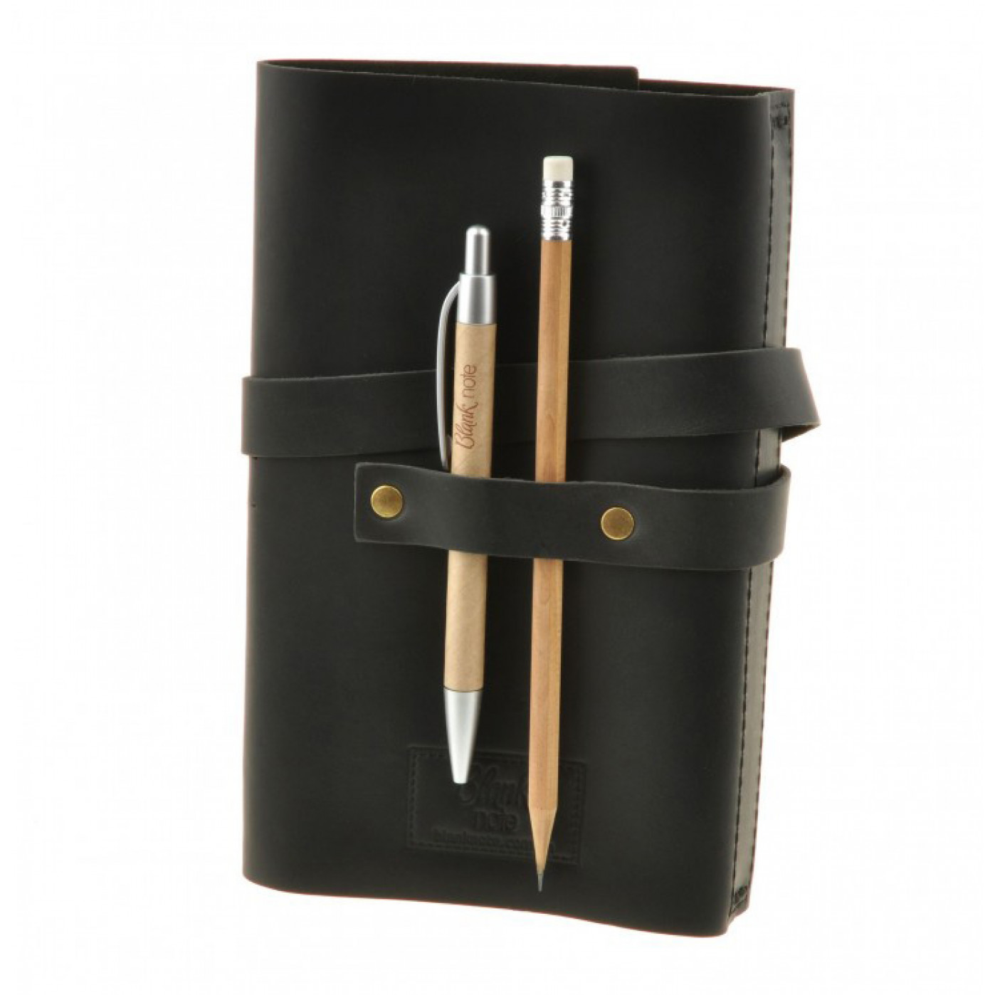 Кожаный софт-бук Hipster cat Blanknote