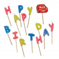 Свечи Тачки Happy Birthday