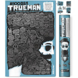 Стиральный Скретч постер 100 ДЕЛ True Man Edition
