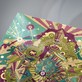 Постер Meditation Винтаж-2