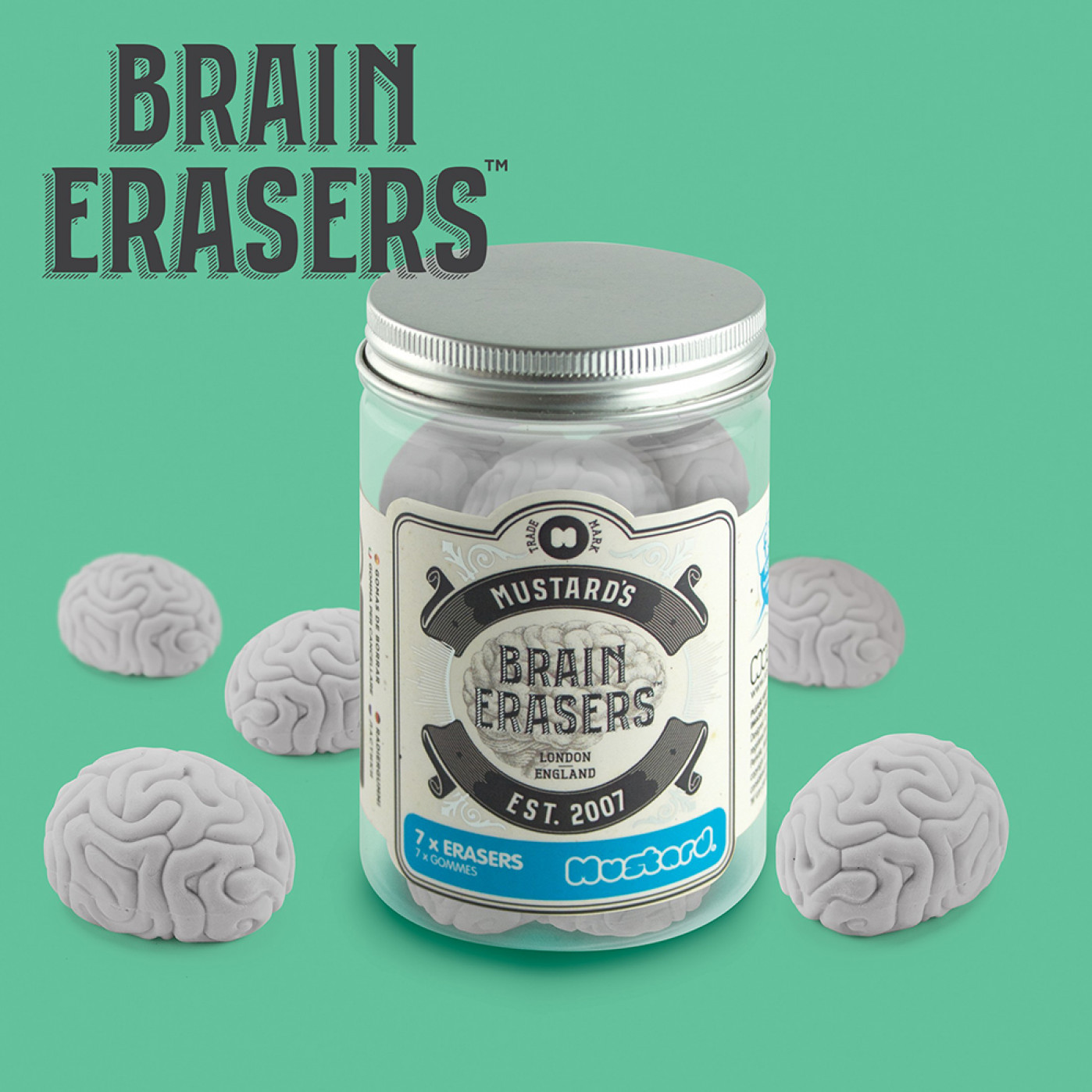 Набор ластиков Brain Набор ластиков Brain