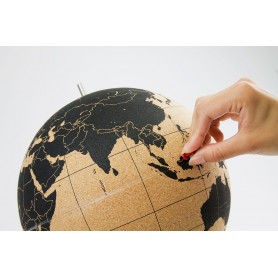 Пробковый глобус для путешественников-2