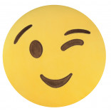 Большая Подушка Emoji Подмигивает Большая Подушка Emoji Подмигивает