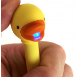 Крякающая и светящаяся ручка Duck Kikkerland