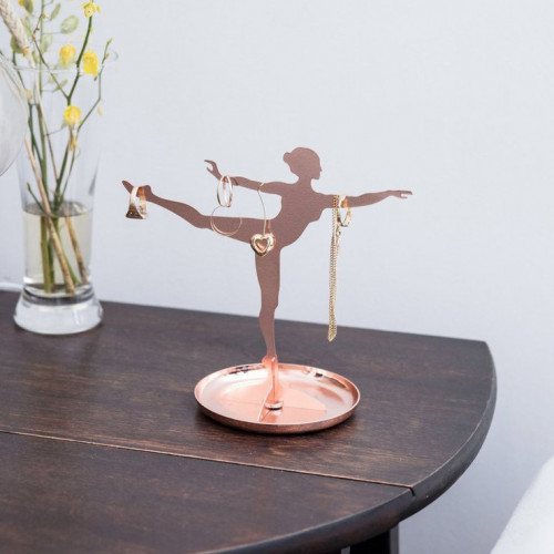 

Подставка для колец Kikkerland Ballerina Copper