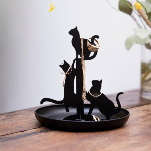

Подставка для колец Kikkerland Cat