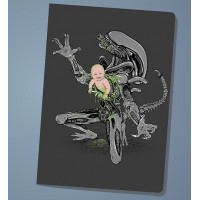 Обложка на паспорт Alien