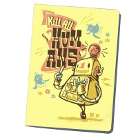 Обложка на паспорт Kill all humans Обложка на паспорт Kill all humans