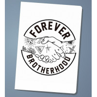 Обложка на паспорт Forever brotherhood
