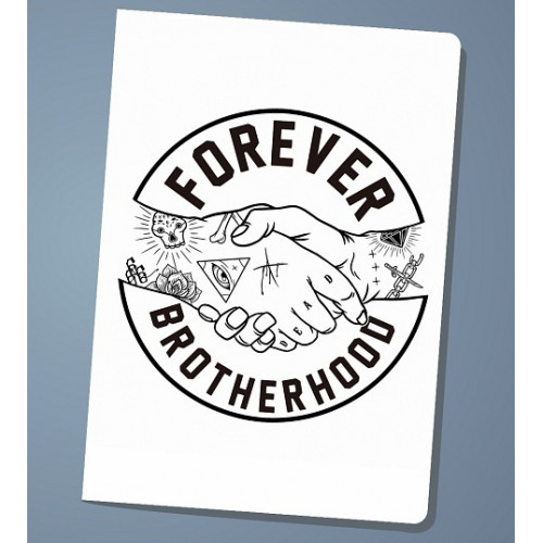 

Обложка на паспорт Forever brotherhood