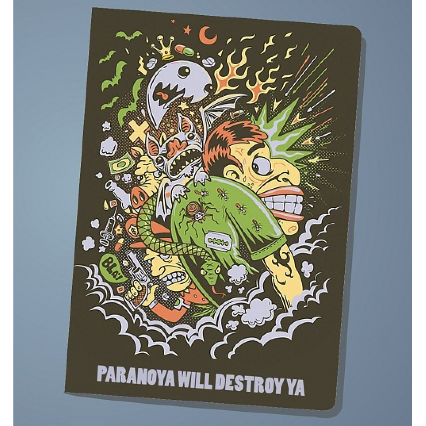 Обложка на паспорт Paranoya