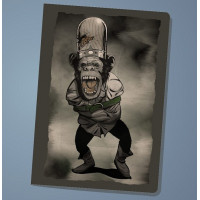Обложка на паспорт Crazy monkey Обложка на паспорт Crazy monkey