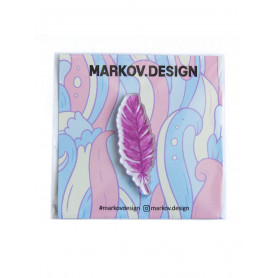 Значок Markov Design Пёрышко-2