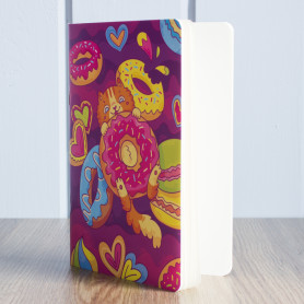 Скетчбук Кот и пончик-2