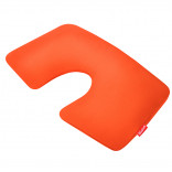 Надувная подушка для путешествий First Class оранжевая с эффектом памяти