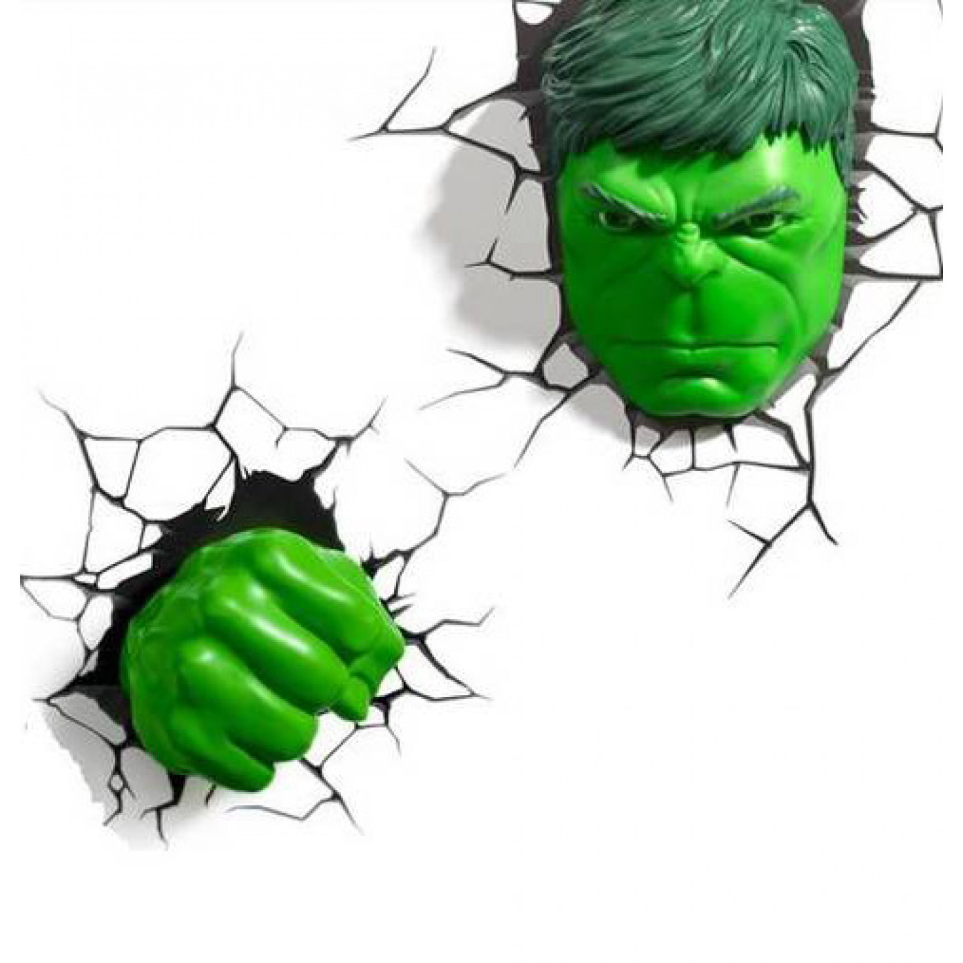 3d светильник Hulk: face