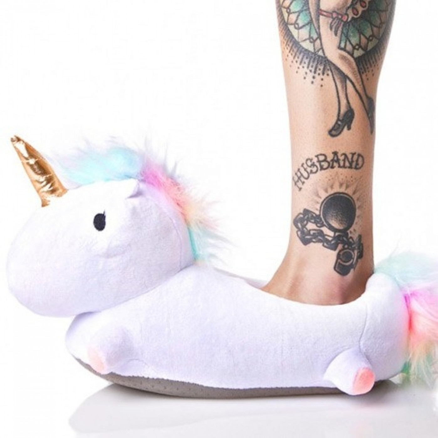 Cветящиеся плюшевые Единороги v2 белые