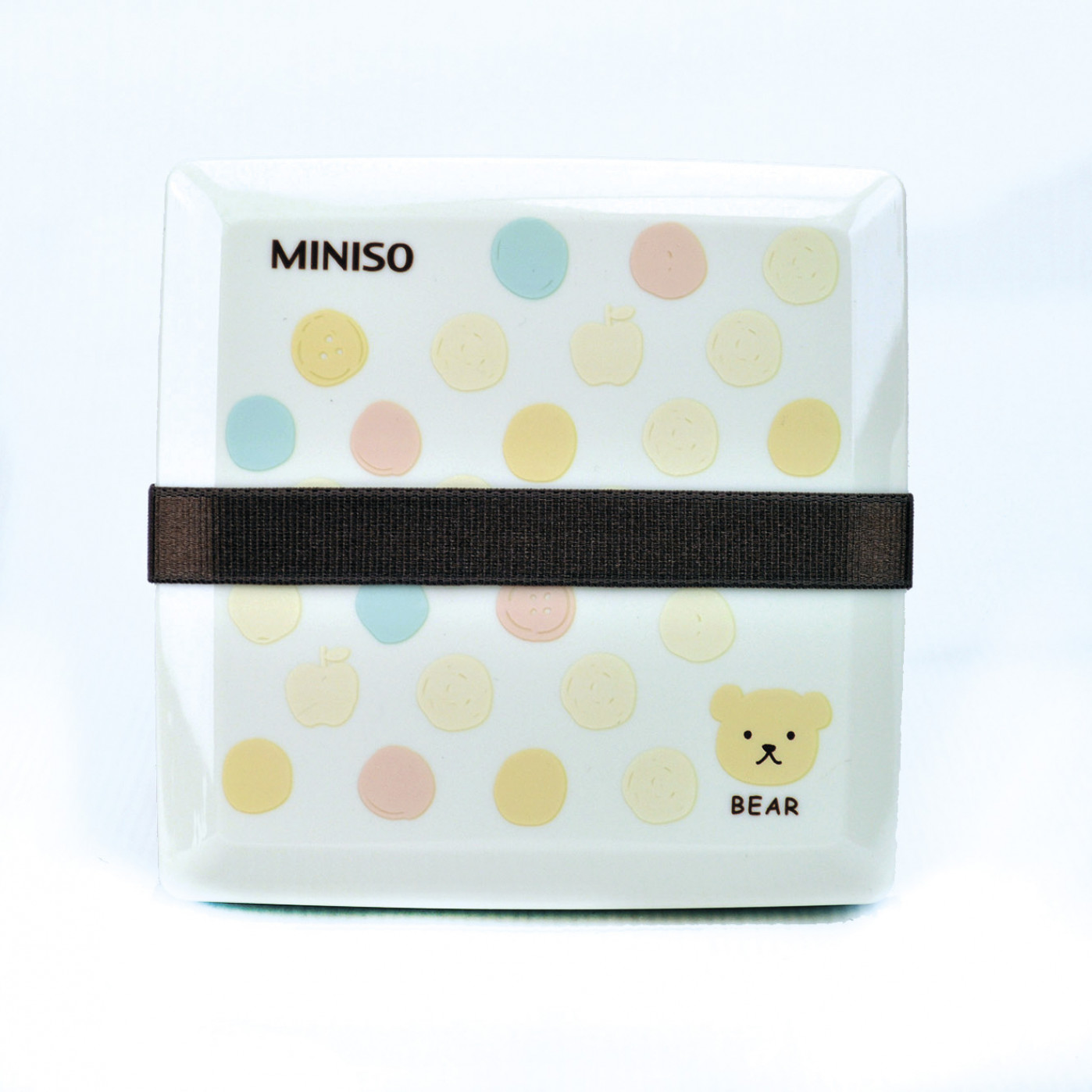 Двухкамерный ланч-бокс Bento Miniso 1200 мл Двухкамерный ланч-бокс Bento Miniso 1200 мл