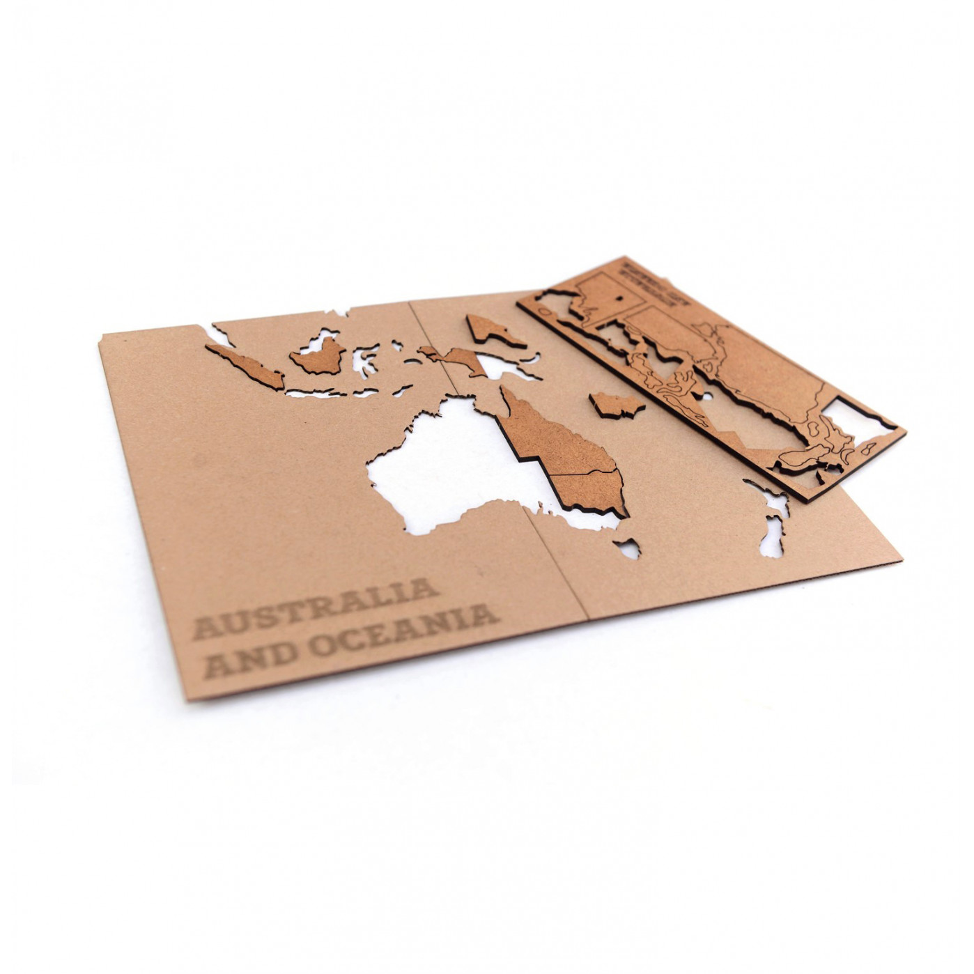 Реалистичный пазл мира True World Puzzle Brown XL Реалистичный пазл мира True World Puzzle Brown XL