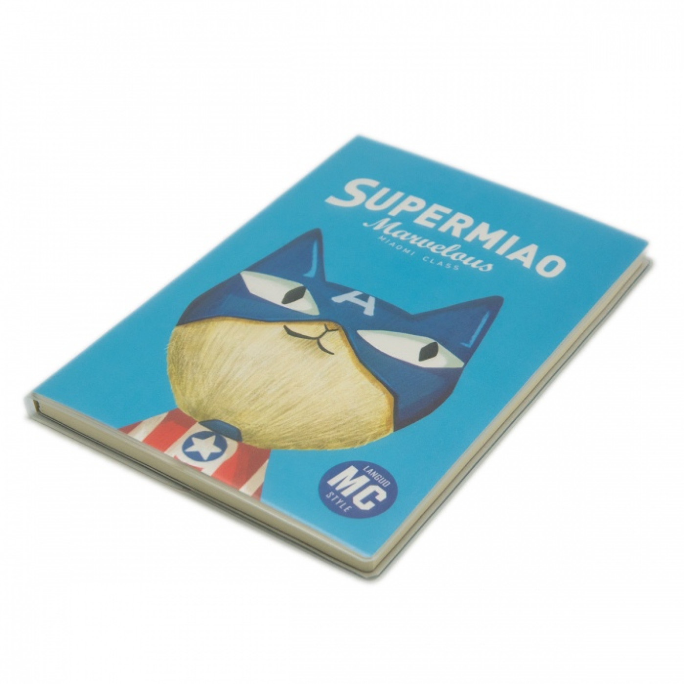 Тетрадь А5 в обложке Super Miao Тетрадь А5 в обложке Super Miao
