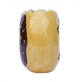 Кофейная кружка Donut coffee mug шоколадная-2