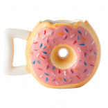 Кофейная кружка Donut coffee mug клубничная