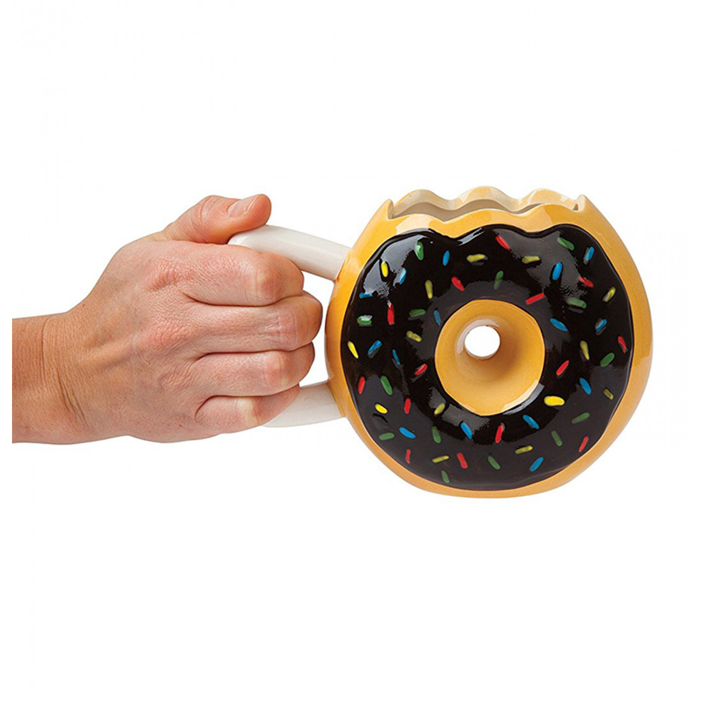 Кофейная кружка Donut coffee mug шоколадная Кофейная кружка Donut coffee mug шоколадная